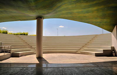 Volleyball Court & Amphitheatre